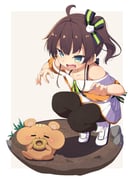 natsuiro_matsuri natsuiro_matsuri_(1st_costume) (hololive) drawn by iyokan_momiji