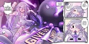 koseki_bijou koseki_bijou_(pebble_pajamas) nerissa_ravencroft pebble_(koseki_bijou) shiori_novella (hololive hololive_english) drawn by seapupu
