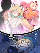 enna_alouette enna_alouette_(1st_costume) lucie_(millie_parfait) maimoto_keisuke millie_parfait millie_parfait_(1st_costume) (nijisanji nijisanji_en) drawn by kgr