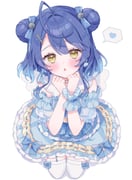 amamiya_kokoro (nijisanji) drawn by mugichoco