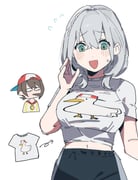 oozora_subaru oozora_subaru_(1st_costume) shirogane_noel (hololive) drawn by bun_(bun_5u)