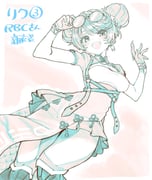 roboco-san roboco-san_(oriental-style_battle) (hololive) drawn by nosir_onadat