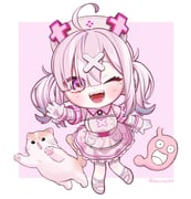 stomach-kun_(sukoya_kana) sukoya_kana sukoya_kana_(1st_costume) (nijisanji) drawn by matsugi_zuntaro