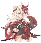 nakiri_ayame nakiri_ayame_(1st_costume) (hololive) drawn by torokko