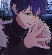 kenmochi_touya (nijisanji) drawn by inedible0217