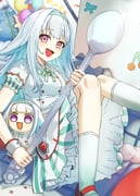 lize_helesta (nijisanji) drawn by doidamon