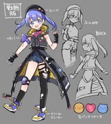 yuuki_chihiro yuuki_chihiro_(10th_costume) (nijisanji) drawn by yama_naosuke