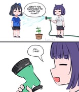 ninomae_ina'nis ouro_kronii (hololive hololive_english) drawn by fian_f.n