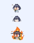 ouro_kronii ouro_kronii_(1st_costume) (hololive hololive_english) drawn by sappysque