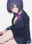 shizuka_rin shizuka_rin_(1st_costume) (nijisanji) drawn by sooon