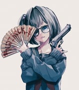 amemori_sayo amemori_sayo_(1st_costume) (nijisanji) drawn by amireba