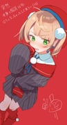kenmochi_touya shigure_ui_(1st_costume)_(vtuber) shigure_ui_(vtuber) shigure_ui_(young)_(vtuber) (indie_virtual_youtuber nijisanji) drawn by temata_saburou