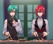 ange_katrina ryuushen (nijisanji) drawn by tcb