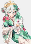 cecilia_immergreen cecilia_immergreen_(new_year) (hololive hololive_english) drawn by chemauhh