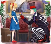 joe_rikiichi joe_rikiichi_(3rd_costume) rindou_mikoto takamiya_rion (nijisanji) drawn by isshiki_(ffmania7)