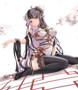 yorumi_rena yorumi_rena_(10th_costume) (nijisanji) drawn by yuzu_hirari