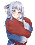 gawr_gura gawr_gura_(1st_costume) (hololive hololive_english) drawn by samukzz