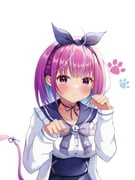 minato_aqua minato_aqua_(sailor) (hololive) drawn by chino0803