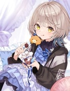 gonzalez_(machita_chima) machita_chima machita_chima_(lolita_maid) (nijisanji) drawn by ame8desu