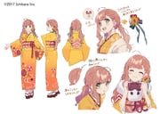 honma_himawari honma_himawari_(8th_costume) (nijisanji) drawn by yumesaki_nana