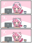 chattino_(raora_panthera) raora_panthera raora_panthera_(1st_costume) (hololive hololive_english) drawn by mpien