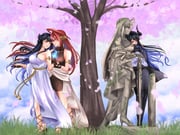 elizabeth_rose_bloodflame nerissa_ravencroft (hololive hololive_english) drawn by cressentiaqin