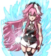 raora_panthera (hololive hololive_english) drawn by moemoekoshi