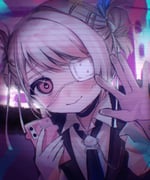 shiina_yuika shiina_yuika_(14th_costume) (monitoring_(vocaloid) nijisanji) drawn by egg_loveforever