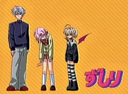 kuzuha_(1st_costume)_(nijisanji) kuzuha_(nijisanji) makaino_ririmu makaino_ririmu_(2nd_costume) shiina_yuika shiina_yuika_(1st_costume) (nijisanji) drawn by suketako_(gh0467)