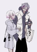 fuwa_minato shiina_yuika (nijisanji) drawn by kesiks0616