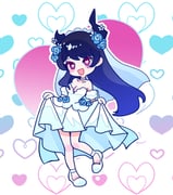 nerissa_ravencroft (hololive hololive_english oyomeholic_(nerissa_ravencroft)) drawn by vera_aisight