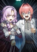 ange_katrina ange_katrina_(lab_coat) hyakumantenbara_salome hyakumantenbara_salome_(1st_costume) (nijisanji) drawn by doidamon