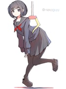 amemori_sayo amemori_sayo_(1st_costume) (nijisanji) drawn by neko_kai-san