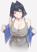 ouro_kronii (hololive hololive_english) drawn by nurizza_ilst