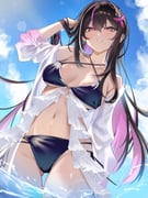 azki_(hololive) (hololive) drawn by omoti_(1201208)