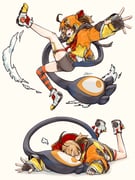 gigi_murin gigi_murin_(1st_costume) (hololive hololive_english) drawn by shozoku