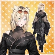 koganei_niko koganei_niko_(new_year) (hololive hololive_dev_is) drawn by kisaragi_chiyuki tetsukazu