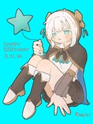 ars_almal ars_almal_(1st_costume) (nijisanji) drawn by sakusaku_(sakusaku_9090)