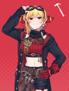 kaela_kovalskia kaela_kovalskia_(4th_costume) (hololive hololive_indonesia) drawn by mitsumine_(ookami_no_oyashiro)