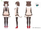 fumino_tamaki fumino_tamaki_(1st_costume) (nijisanji) drawn by nezumidoshi