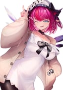 irys_(casualrys)_(hololive) irys_(hololive) (hololive hololive_english) drawn by getto