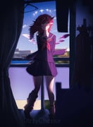 irys_(gaming_casual)_(hololive) irys_(hololive) (hololive hololive_english) drawn by dizzychessur