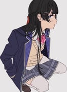 tsukino_mito tsukino_mito_(1st_costume) (nijisanji) drawn by kamatama_rom