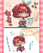 ange_katrina (cherry_pop_(vocaloid) nijisanji) drawn by harumina_mau