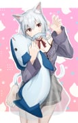 hakase_fuyuki hakase_fuyuki_(4th_costume) (nijisanji) drawn by kotorime_(kmizuq1)