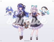 amamiya_kokoro ars_almal neko_(amamiya_kokoro) (nijisanji) drawn by welchino