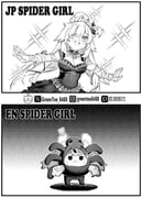 akai_haato akai_haato_(taranchama_dress) hakos_baelz spider_baelz (hololive hololive_english) drawn by zetsuental