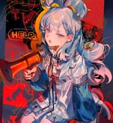 kobo_kanaeru (help!!_(hololive) hololive hololive_indonesia) drawn by fcjfior