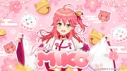 35p_(sakura_miko) kintoki_(sakura_miko) sakura_miko sakura_miko_(1st_costume) (hololive hololive_dreams) drawn by