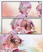 cecilia_immergreen cecilia_immergreen_(1st_costume) cecilia_immerred gigi_murin gigi_murin_(1st_costume) (hololive hololive_english) drawn by rainingpeanutss